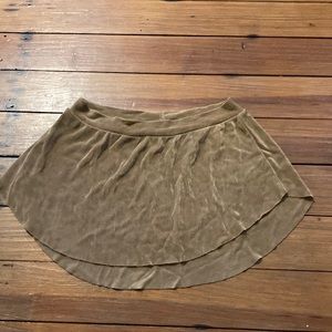 Gold Abigail Mentzer Ballet Skirt